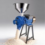 [Tout-usage] Moulin à céréales Meule en sable d'acier & pierre Mouvement remplaçable Broyeur à pulpe double usage humide/sec